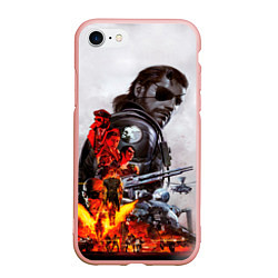 Чехол iPhone 7/8 матовый Metal Gear
