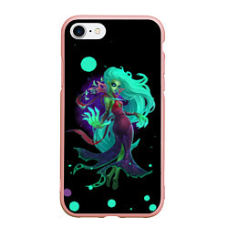 Чехол iPhone 7/8 матовый Death prophet Dota 2, цвет: 3D-светло-розовый