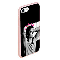 Чехол iPhone 7/8 матовый Дневники вампира, цвет: 3D-светло-розовый — фото 2