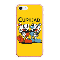Чехол iPhone 7/8 матовый CUPHEAD