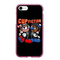 Чехол iPhone 7/8 матовый CUP FICTION