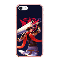 Чехол iPhone 7/8 матовый The Kings Avatar Ye Xiu