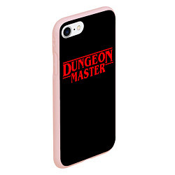 Чехол iPhone 7/8 матовый Stranger Dungeon Master, цвет: 3D-светло-розовый — фото 2