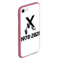 Чехол iPhone 7/8 матовый Legend DMX, цвет: 3D-малиновый — фото 2