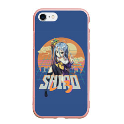 Чехол iPhone 7/8 матовый Shiro princess