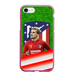 Чехол iPhone 7/8 матовый Антуан Гризманн Antoine Griezmann спина Z