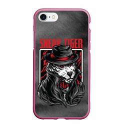 Чехол iPhone 7/8 матовый Sneak Tiger