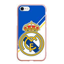 Чехол iPhone 7/8 матовый REAL MADRID РЕАЛ МАДРИД