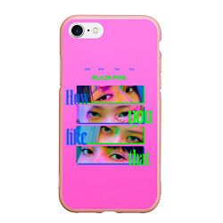 Чехол iPhone 7/8 матовый How you like that, цвет: 3D-светло-розовый