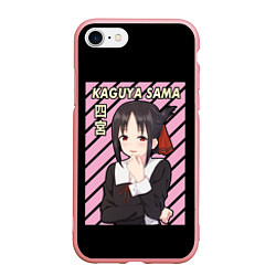 Чехол iPhone 7/8 матовый Госпожа Кагуя Kaguya Sama, цвет: 3D-баблгам