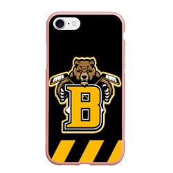 Чехол iPhone 7/8 матовый BOSTON BRUINS