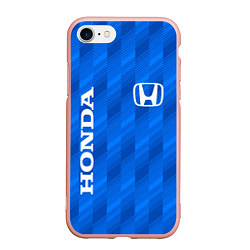 Чехол iPhone 7/8 матовый HONDA BLUE ХОНДА СИНИЙ