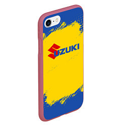 Чехол iPhone 7/8 матовый Suzuki Сузуки Z, цвет: 3D-малиновый — фото 2