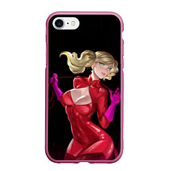 Чехол iPhone 7/8 матовый Sweet Takamaki, цвет: 3D-малиновый