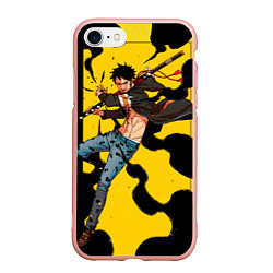 Чехол iPhone 7/8 матовый Трафальгар Ло из One Piece