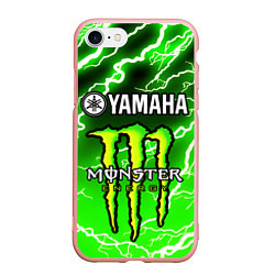 Чехол iPhone 7/8 матовый YAMAHA X MONSTER SPORT, цвет: 3D-светло-розовый