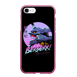 Чехол iPhone 7/8 матовый EVA-BERSERK ЕВА- БЕРСЕРК