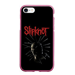 Чехол iPhone 7/8 матовый CRAIG JONES SLIPKNOT Z, цвет: 3D-малиновый