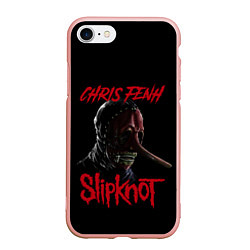 Чехол iPhone 7/8 матовый CHRIS FENH SLIPKNOT СЛИПКНОТ Z