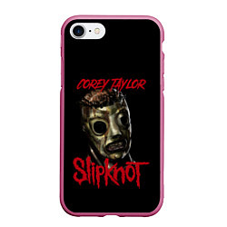 Чехол iPhone 7/8 матовый COREY TAYLOR SLIPKNOT СЛИПКНОТ Z