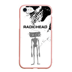 Чехол iPhone 7/8 матовый Radiohead Радиохед Z