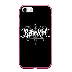 Чехол iPhone 7/8 матовый Behexen, цвет: 3D-малиновый