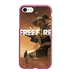 Чехол iPhone 7/8 матовый FREE FIRE