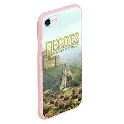 Чехол iPhone 7/8 матовый Оплот Heroes of Might and Magic 3 Z, цвет: 3D-светло-розовый — фото 2