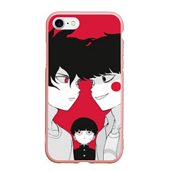 Чехол iPhone 7/8 матовый Mob psycho 100 Моб Психо 100 Z