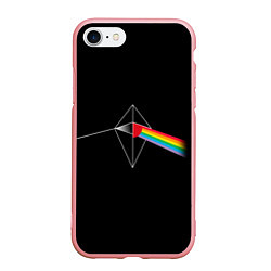 Чехол iPhone 7/8 матовый No mens sky x Pink Floyd, цвет: 3D-баблгам