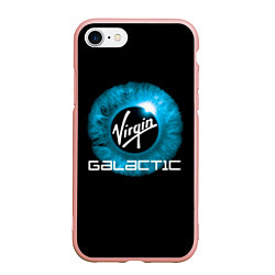 Чехол iPhone 7/8 матовый Virgin Galactic Вирджин Галактик