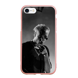 Чехол iPhone 7/8 матовый T-Fest на концерте, цвет: 3D-светло-розовый