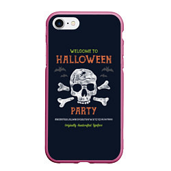 Чехол iPhone 7/8 матовый Halloween Party