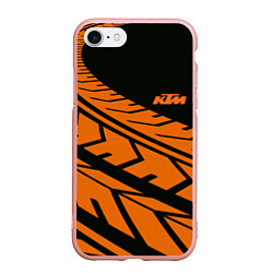 Чехол iPhone 7/8 матовый ORANGE KTM КТМ Z