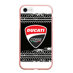 Чехол iPhone 7/8 матовый Ducati Дукати Z