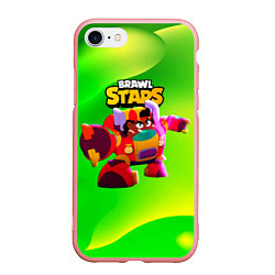 Чехол iPhone 7/8 матовый Трансформер Meg Brawl Stars, цвет: 3D-баблгам