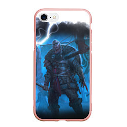 Чехол iPhone 7/8 матовый ASSASSINS CREED VALHALLA ВАЛХАЛЛА