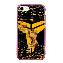 Чехол iPhone 7/8 матовый Los angeles lakers NBA