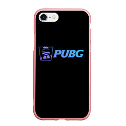 Чехол iPhone 7/8 матовый PUBG NEON,, цвет: 3D-баблгам