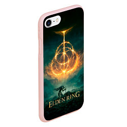 Чехол iPhone 7/8 матовый Elden Ring Game Art, цвет: 3D-светло-розовый — фото 2