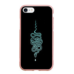 Чехол iPhone 7/8 матовый Вьющаяся змея