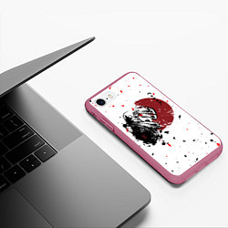 Чехол iPhone 7/8 матовый Berserk Берсерк, цвет: 3D-малиновый — фото 2