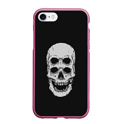 Чехол iPhone 7/8 матовый Terrible Skull