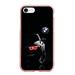 Чехол iPhone 7/8 матовый BMW МИНИМЛ