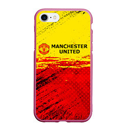 Чехол iPhone 7/8 матовый Manchester United: Дьяволы