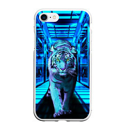Чехол iPhone 7/8 матовый Крадущийся тигр
