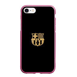 Чехол iPhone 7/8 матовый Golden Barca, цвет: 3D-малиновый