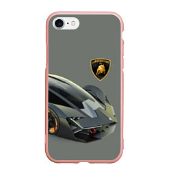 Чехол iPhone 7/8 матовый Lamborghini concept 2020
