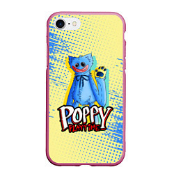 Чехол iPhone 7/8 матовый POPPY PLAYTIME, цвет: 3D-малиновый