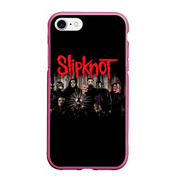 Чехол iPhone 7/8 матовый Slipknot 5: The Gray Chapter